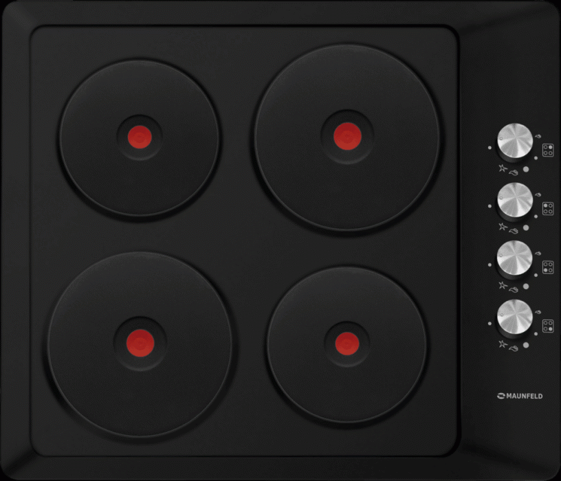 Встраиваемые варочные панели, Варочная панель электрическая MAUNFELD EEHE.64.4