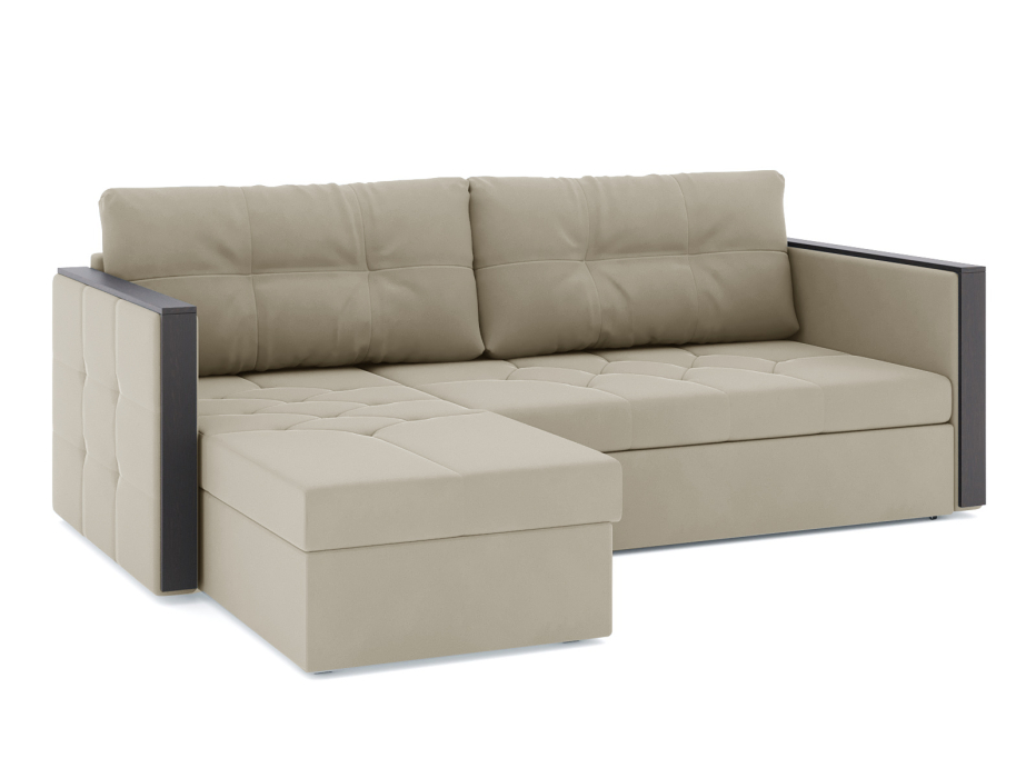 Диваны угловые в гостиную, Диван-кровать угловой Даймонд дельфин, велюр