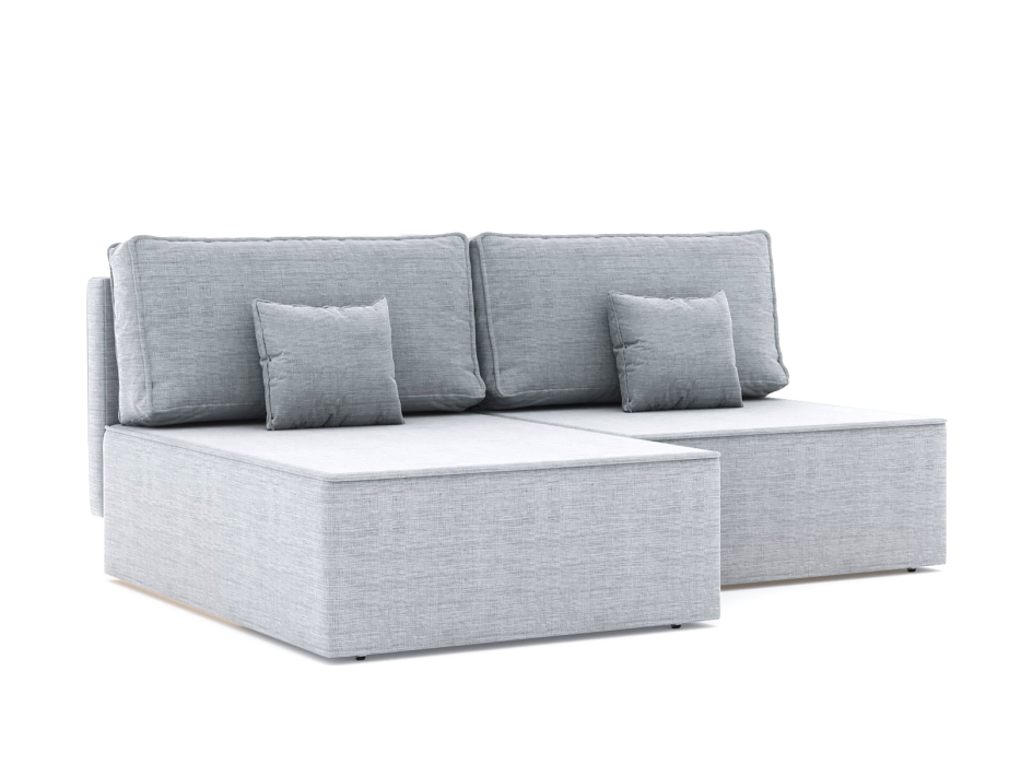 Диваны угловые в гостиную, Диван-кровать угловой еврокнижка Блюм Некст, рогожка Люкс