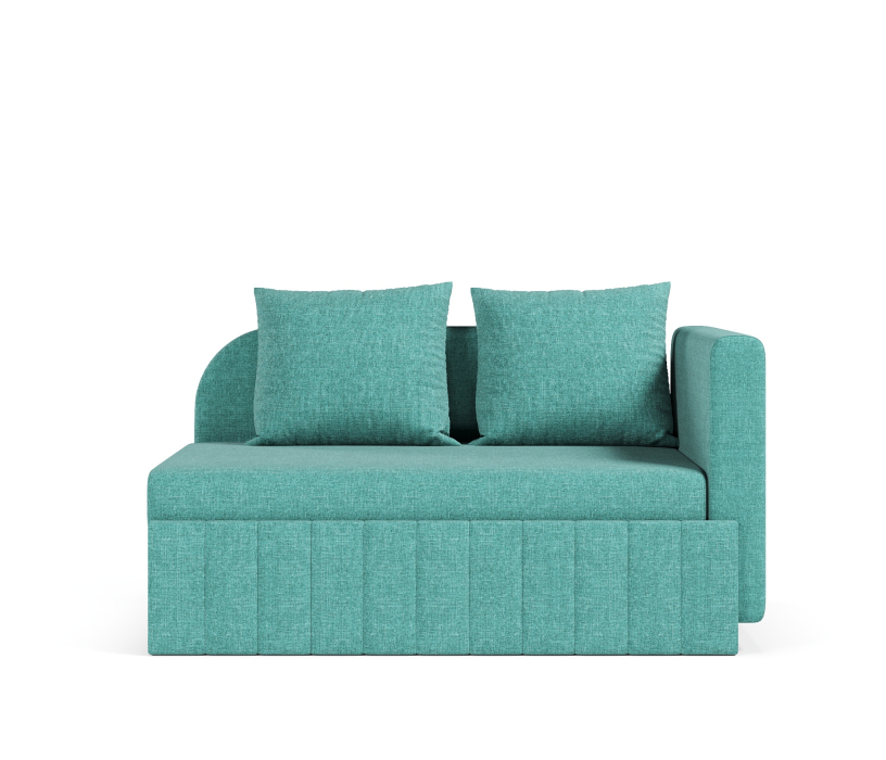 Диваны прямые кухонные, Кушетка Кларисс, рогожка