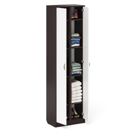 Два пенала для прихожей серии П-6 МДФ фрезеровка прованс