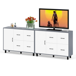 Два комода РВК 125-1204 с дверкой и 4-мя ящиками