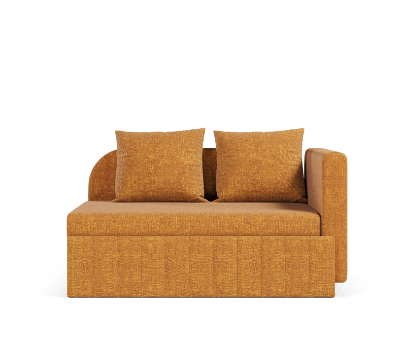 Диваны прямые кухонные, Кушетка Кларисс, рогожка