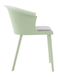 Стул Malta пластик ткань