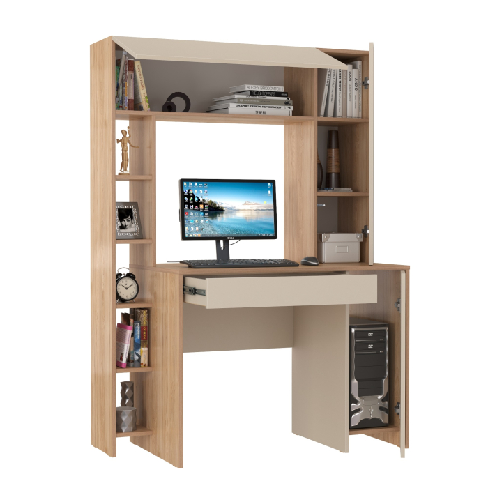 Прямые компьютерные столы, Стол Комфорт 12.71