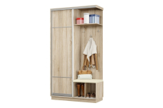 Прихожие, Прихожая Премьер 03 Лайт 08 Правая Мягкая