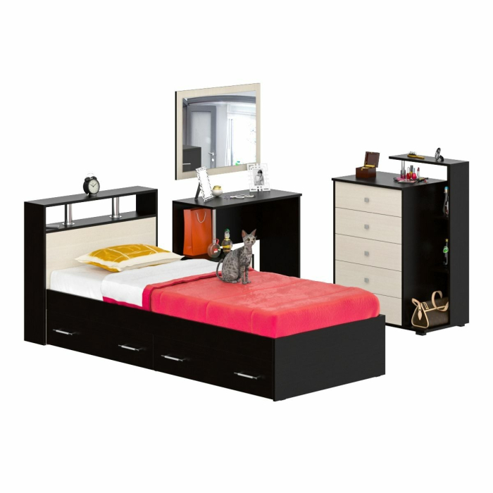 Спальные гарнитуры, Спальный гарнитур Камелия №14