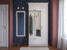 Прихожие, Прихожая с зеркалом и карнизом Ливерпуль