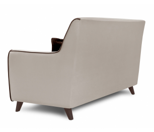 Диван прямой нераскладной Муссон, микровелюр