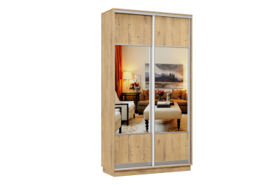 Шкаф-купе Премьер Лайт МИНИ 04 (05;05) двухдверный