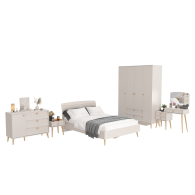 Спальные гарнитуры, Спальный гарнитур Афина Сп-31 с кроватью на 1400 двуспальной