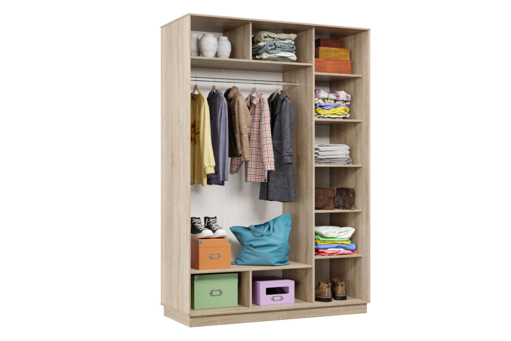 Шкафы-купе, Шкаф-купе Премьер Лайт 10 (11;11) двухдверный