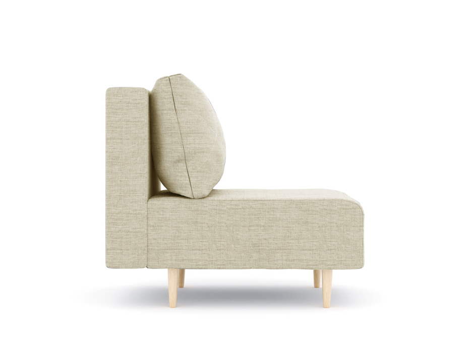 Кресло для отдыха, Кресло для отдыха Милли без подлокотников, рогожка Люкс