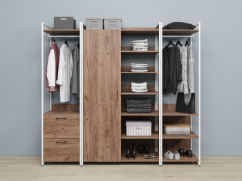 Гардеробная Urban Лофт 02 Белый