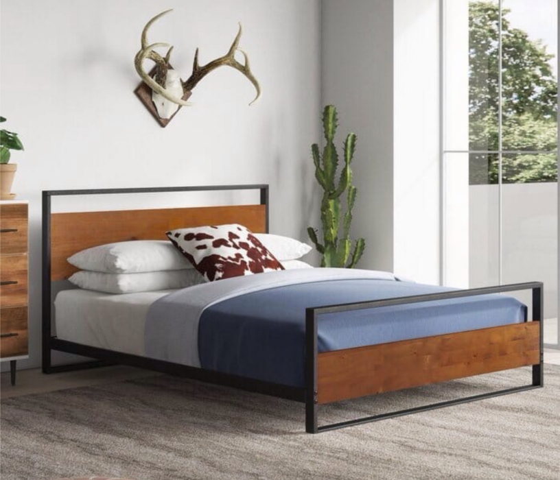 Кровати 160 см, Кровать в стиле лофт Шелби 1.6