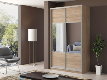 Шкаф купе 2-х дверный Айсберг 140