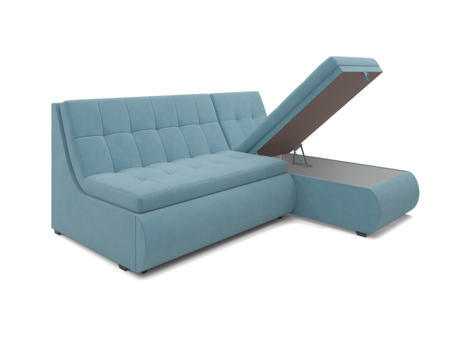 Диваны угловые в гостиную, Диван угловой Дубай (Велюр)