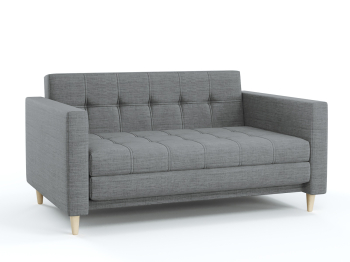 Диван-кровать еврокнижка Квадро, рогожка