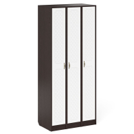 Шкафы распашные, Три пенала в прихожую П-6-500 фрезеровка ромб