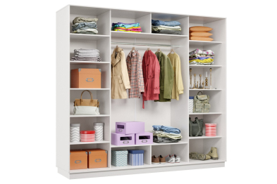 Шкаф-купе Премьер 60 (14;14;14) трёхдверный