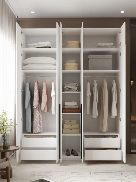 Шкафы распашные, Шкаф распашной 5-ти дверный с антресолью София 2600х2000х520 мм