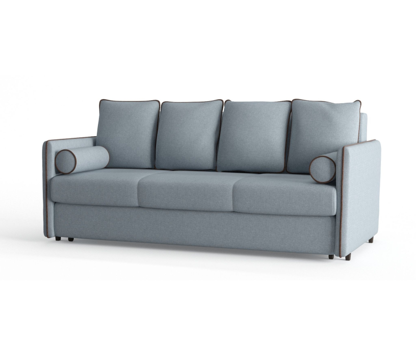 Диваны еврокнижки, Диван-кровать Cardinal, независимый пружинный блок, рогожка