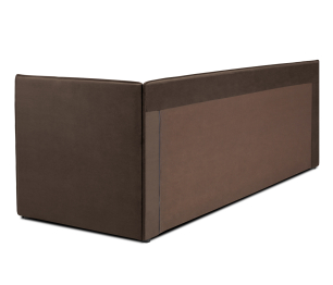 Кровать тахта угловая Гамма с подъемным механизмом, микровелюр