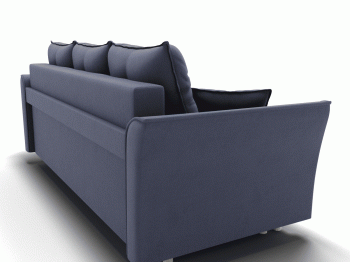 Прямой диван Пандора,еврокнижка,велюр