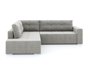 Диван-кровать угловой Леос НПБ, рогожка Люкс