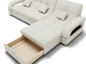 Модульный диван Майами-2,микровелюр,антивандальная и водостойкая ткань,венеция