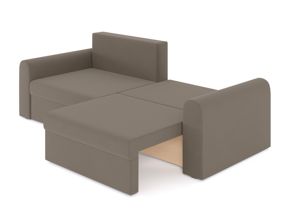 Диваны еврокнижки, Диван-кровать еврокнижка-трансформер Мэдисон, велюр