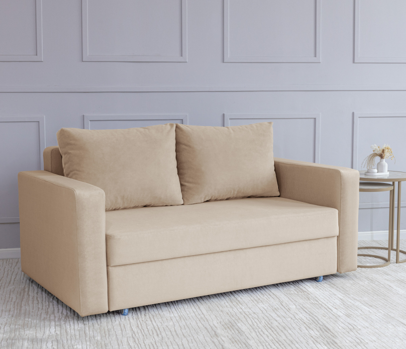 Диваны еврокнижки, Диван кровать прямой Купер 140, еврокнижка