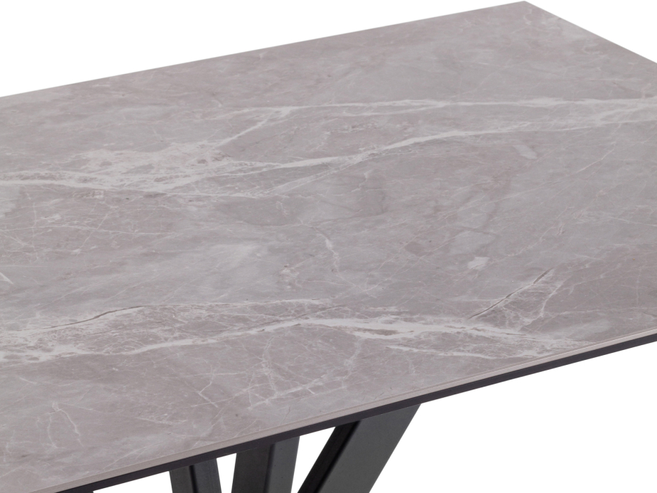 Обеденные столы, Стол обеденный STOOL GROUP Marmer 120-180/80/76 столешница МДФ16/керамика