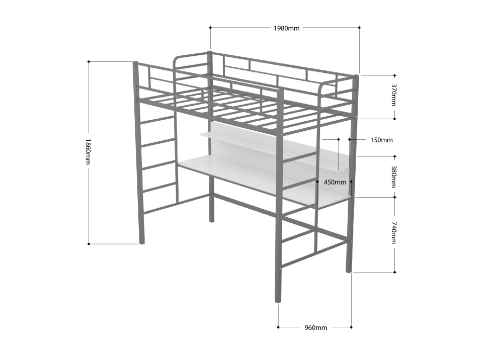 Кровати-чердаки, Кровать-чердак Амстердам