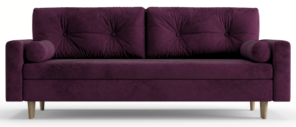 Диван-кровать Таврида, пружинный блок, велюр