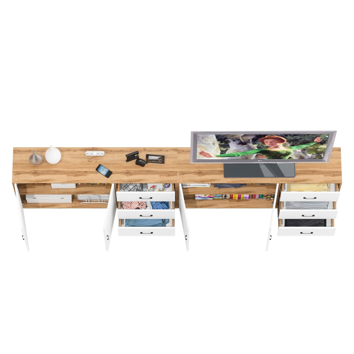 Комоды, Две тумбы-комода широких РВК 123-1604