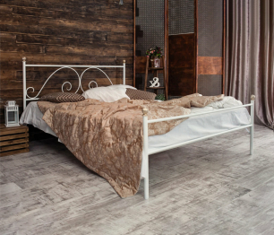 Кованая кровать Анталия 1.8 с одной спинкой