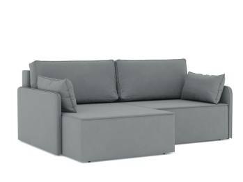 Диван-кровать угловой еврокнижка Блюм, велюр