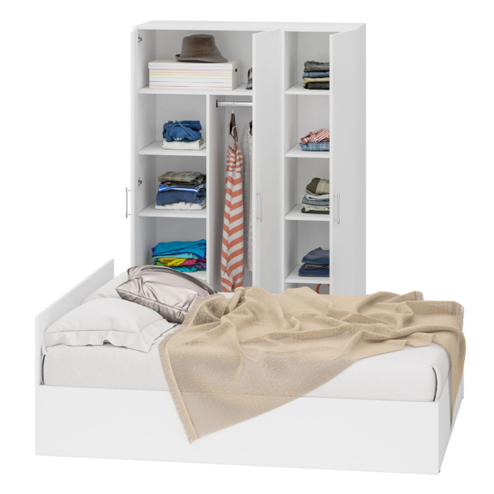 Спальные гарнитуры, Спальный гарнитур № 1 Стандарт с кроватью 1600