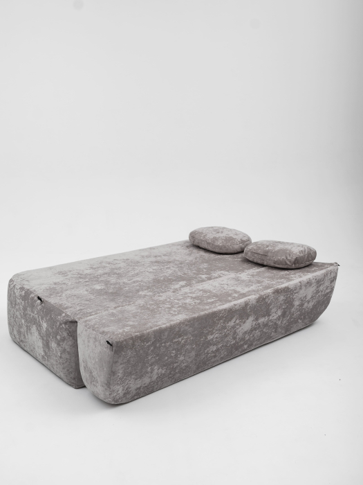 Дизайнерские диваны для гостиной, Бескаркасный диван Бабл, плюше 