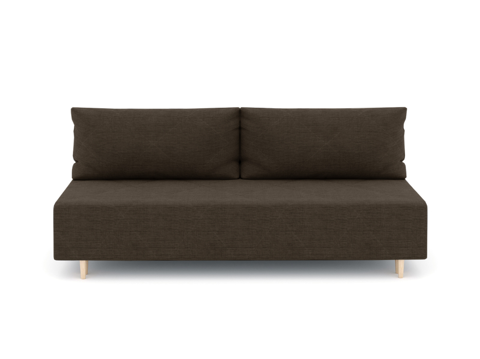 Диваны еврокнижки, Диван-кровать Милли без подлокотников, рогожка Люкс