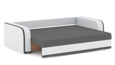 Диван-кровать Генри еврокнижка, велюр+кож.зам