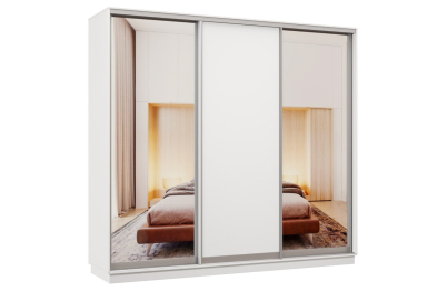 Шкаф-купе Премьер Лайт 56 (01;02;01) трехдверный