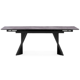 Стеклянный стол Вейв 140(200)х80