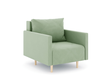 Кресло для отдыха Милли с подлокотниками, велюр