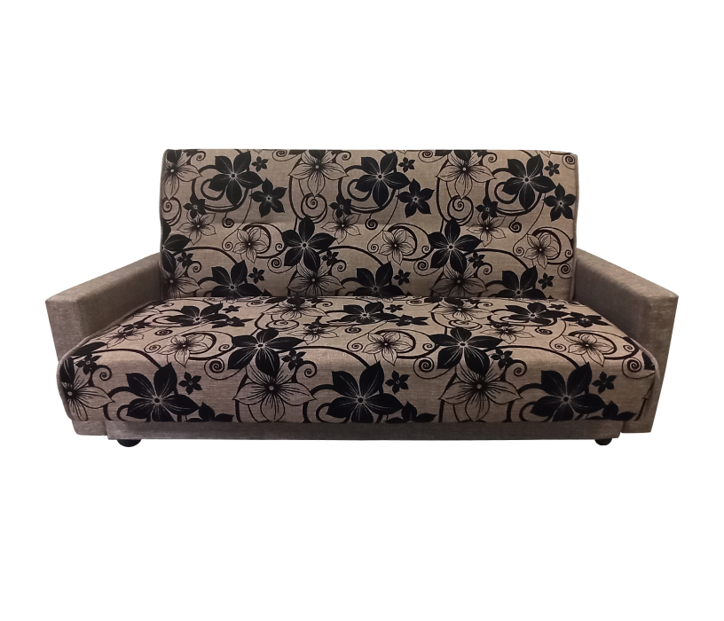 Диваны книжки, Диван 120  Рогожка Цветы 