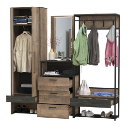 Мебель для прихожей лофт Трувор № 236