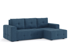 Диваны угловые в гостиную, Диван-кровать угловой Прадо, еврокнижка, рогожка Люкс