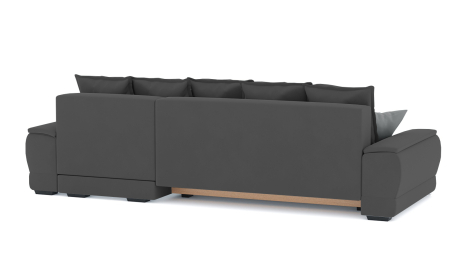 Диван-кровать угловой Нордвикс ПБ, велюр