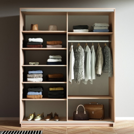 Шкаф-купе Прайм дуо Белый Глянец 2300 x 1200 x 570